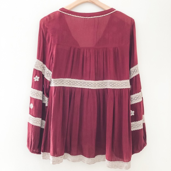 Free People Embroidered Peasant Tunic - Picture 2 of 5
